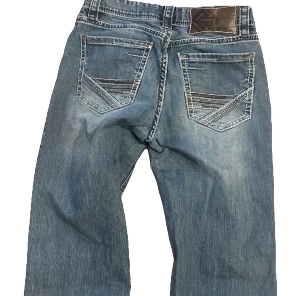 Rock & Roll Denim Men's Blue Jeans Size 28x32 Excellent Condition